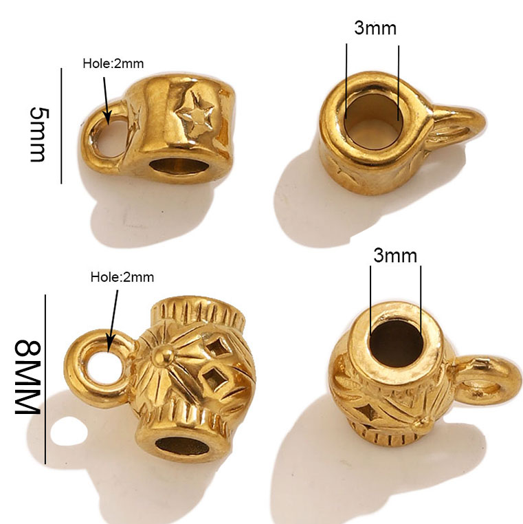 10 ชิ้น ลูกปัดสแตนเลสสตีลลายแก - Fishing Hook Size บทวิจารณ์และราคา