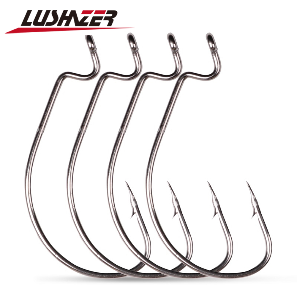 LUSHAZER 10 ชิ้น/ล็อตตะขอตกปลา - Fishing Hook Assortment บทวิจารณ์และราคา