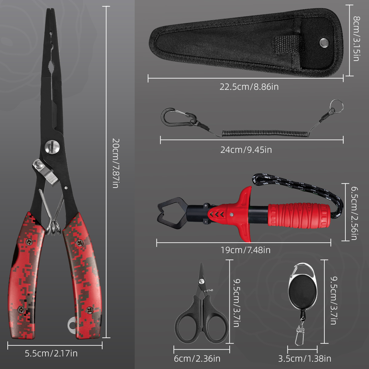 คีมตกปลาอเนกประสงค์ทำจากสแตนเล - Fishing Hook Sharpener บทวิจารณ์และราคา