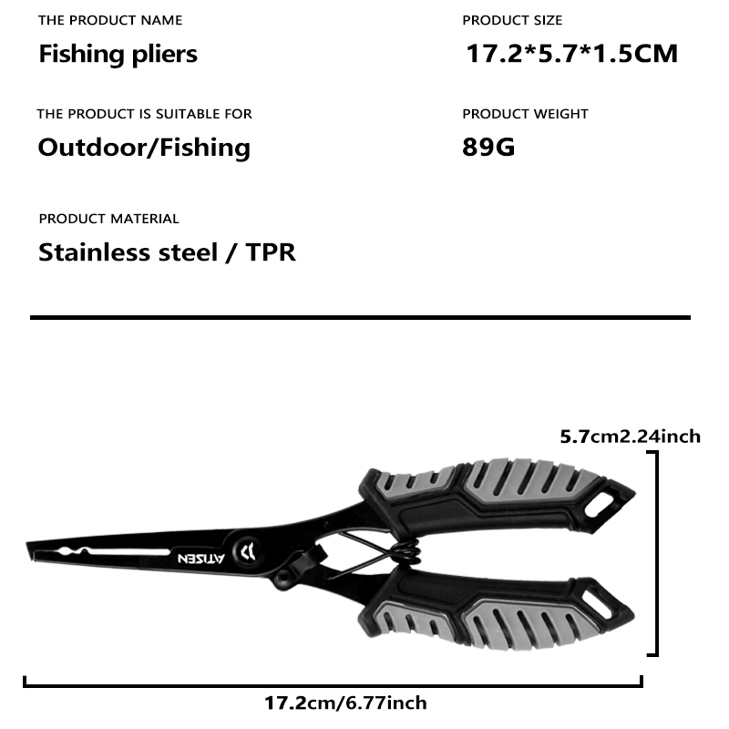 ที่คีบปลาปากแหลมสแตนเลสแบบพกพา - Fishing Hook Sharpener บทวิจารณ์และราคา