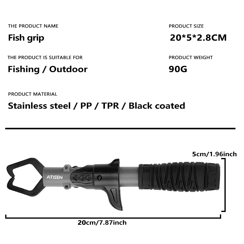 ที่คีบปลาปากแหลมสแตนเลสแบบพกพา - Fishing Hook Sharpener บทวิจารณ์และราคา